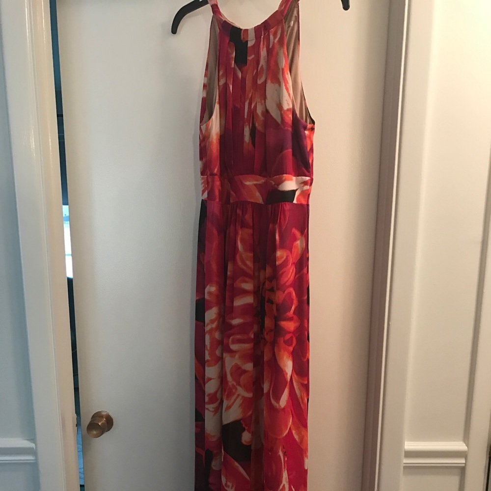 Floral maxi dress